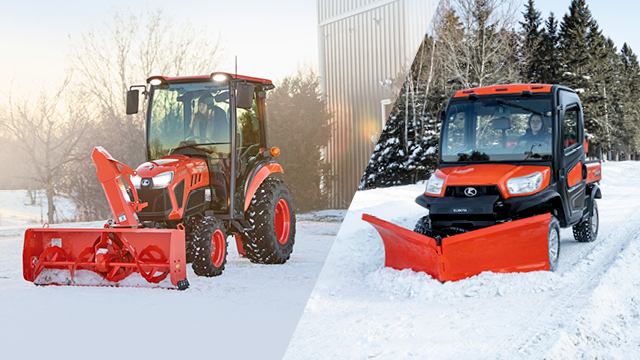 Welcome the winter with Kubota 