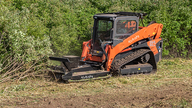 Skid steer bush hog hotsell