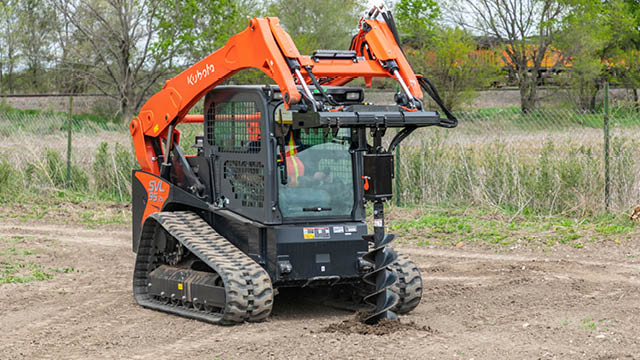 Auger for discount kubota tractor