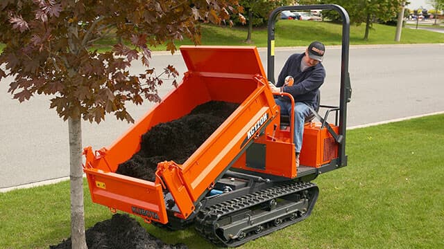 Kubota shop power wheelbarrow